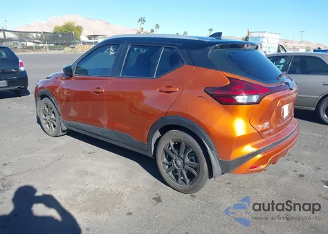 2021 Nissan Kicks Sv Xtronic Cvt from USA, damaged, VIN 3N1CP5CV3ML561494